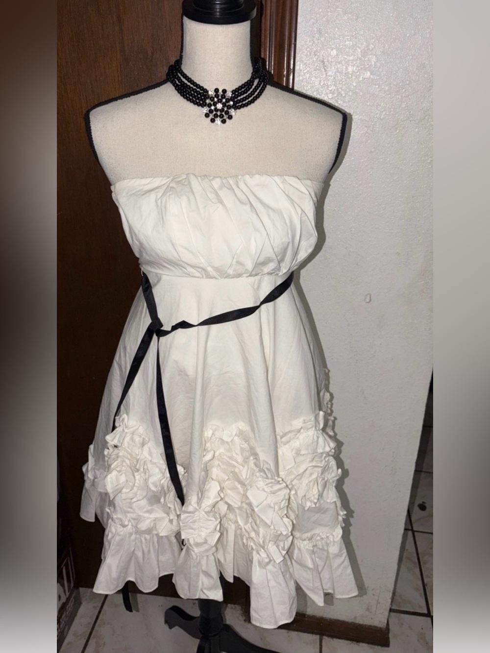 Ryu Strapless Dress size s